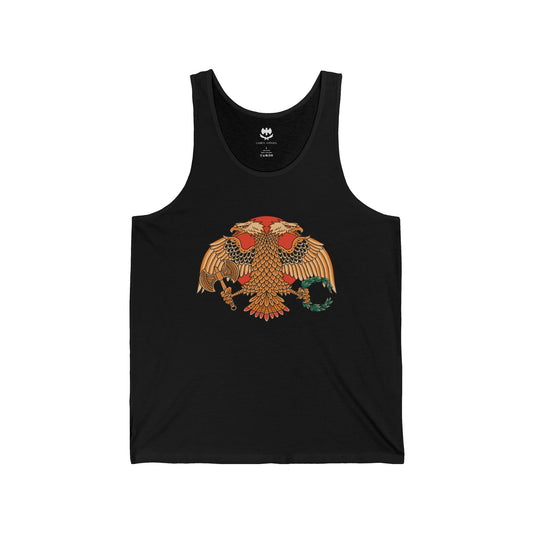 Unisex Byzantine Eagle Tank Top