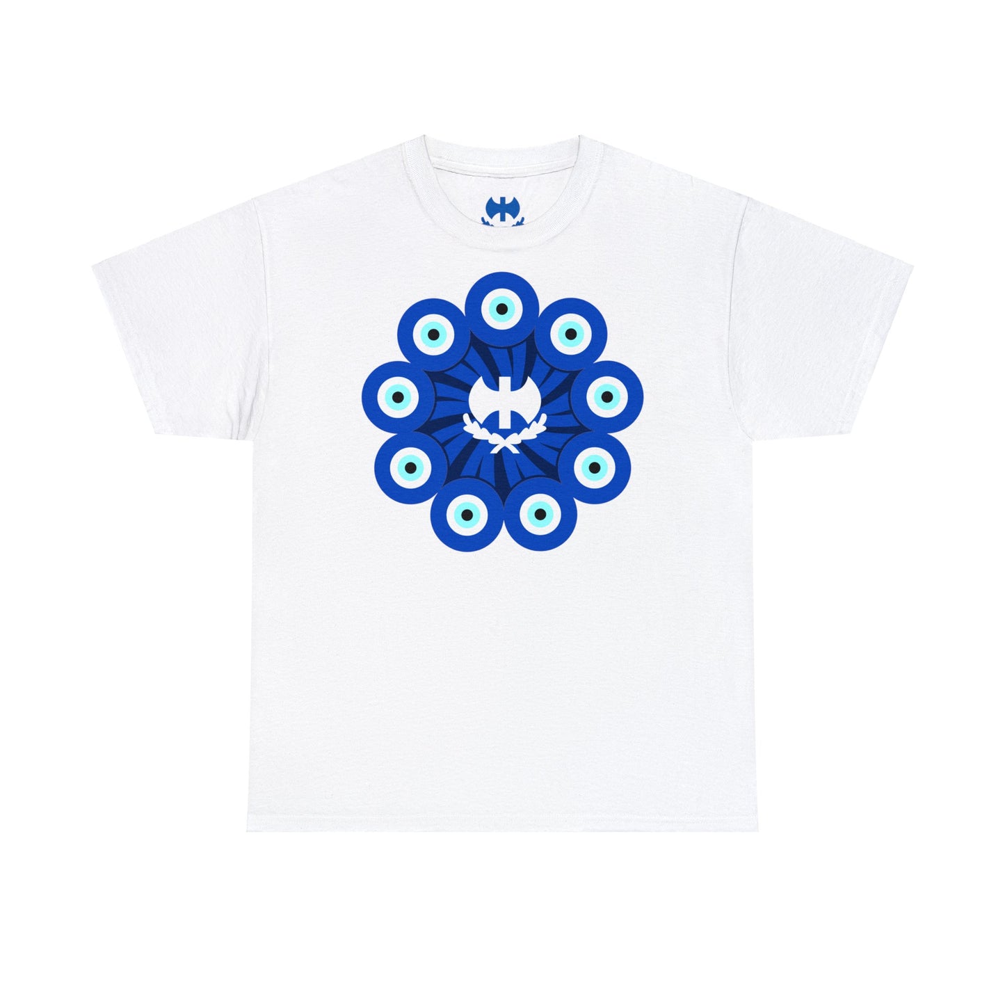 Unisex Mati (Evil Eye) (Front Design) Heavy Cotton Tee